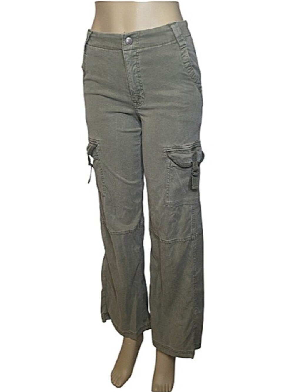 American Eagle Super High-Rise Baggy Wide Leg Cargo Pants Size 0
